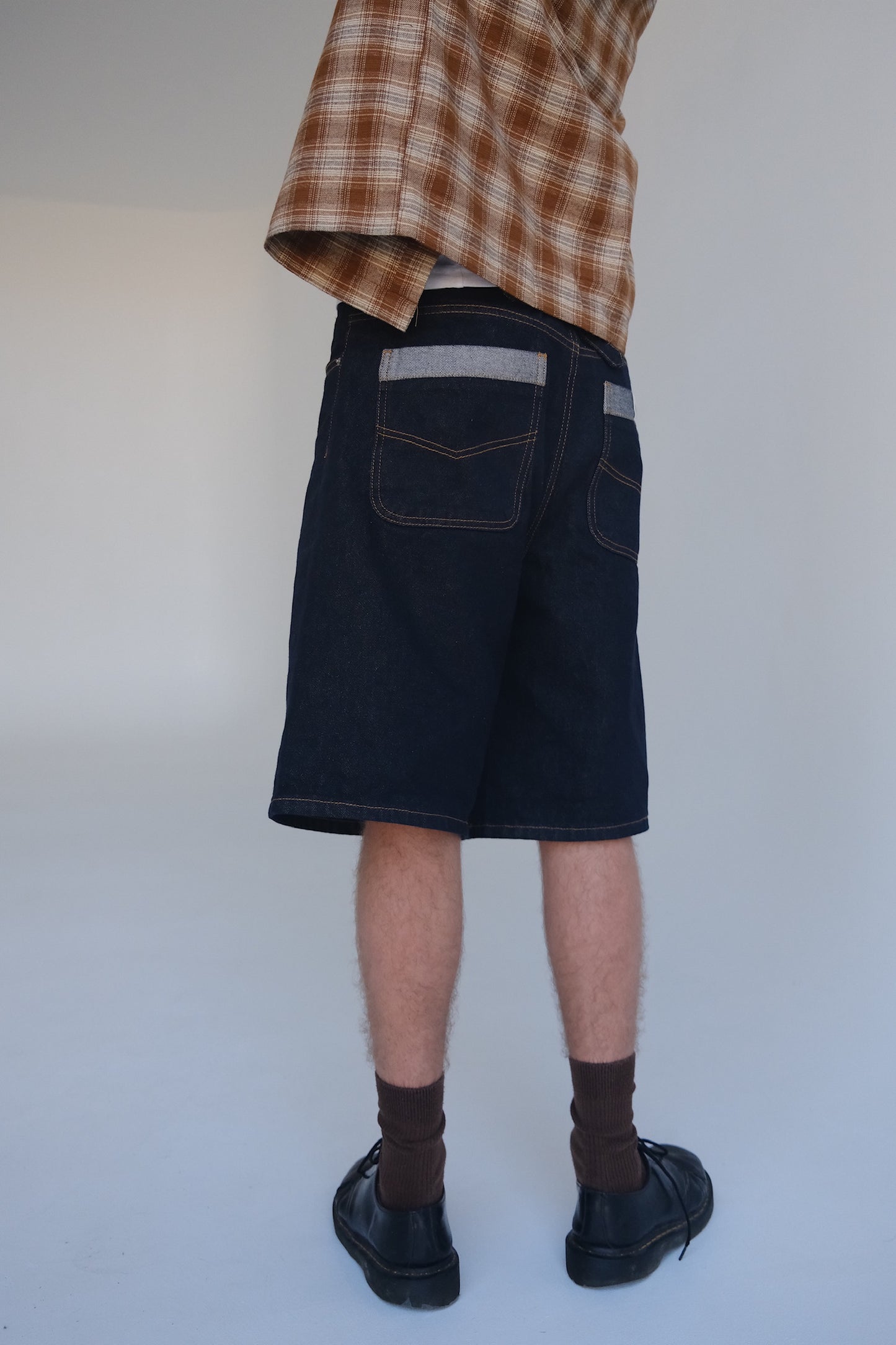 'Dylan' Raw Denim Shorts