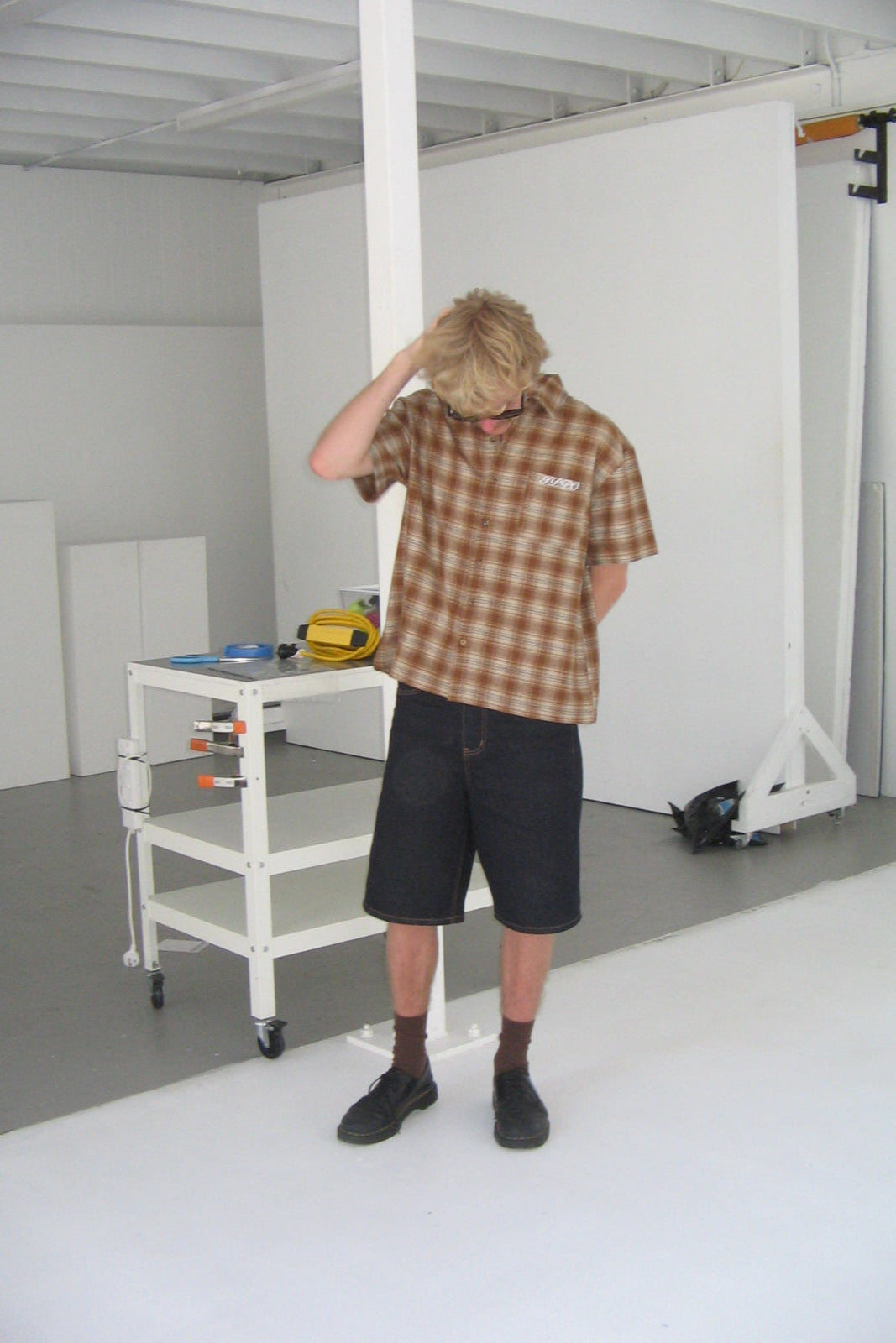 'Dylan' Raw Denim Shorts