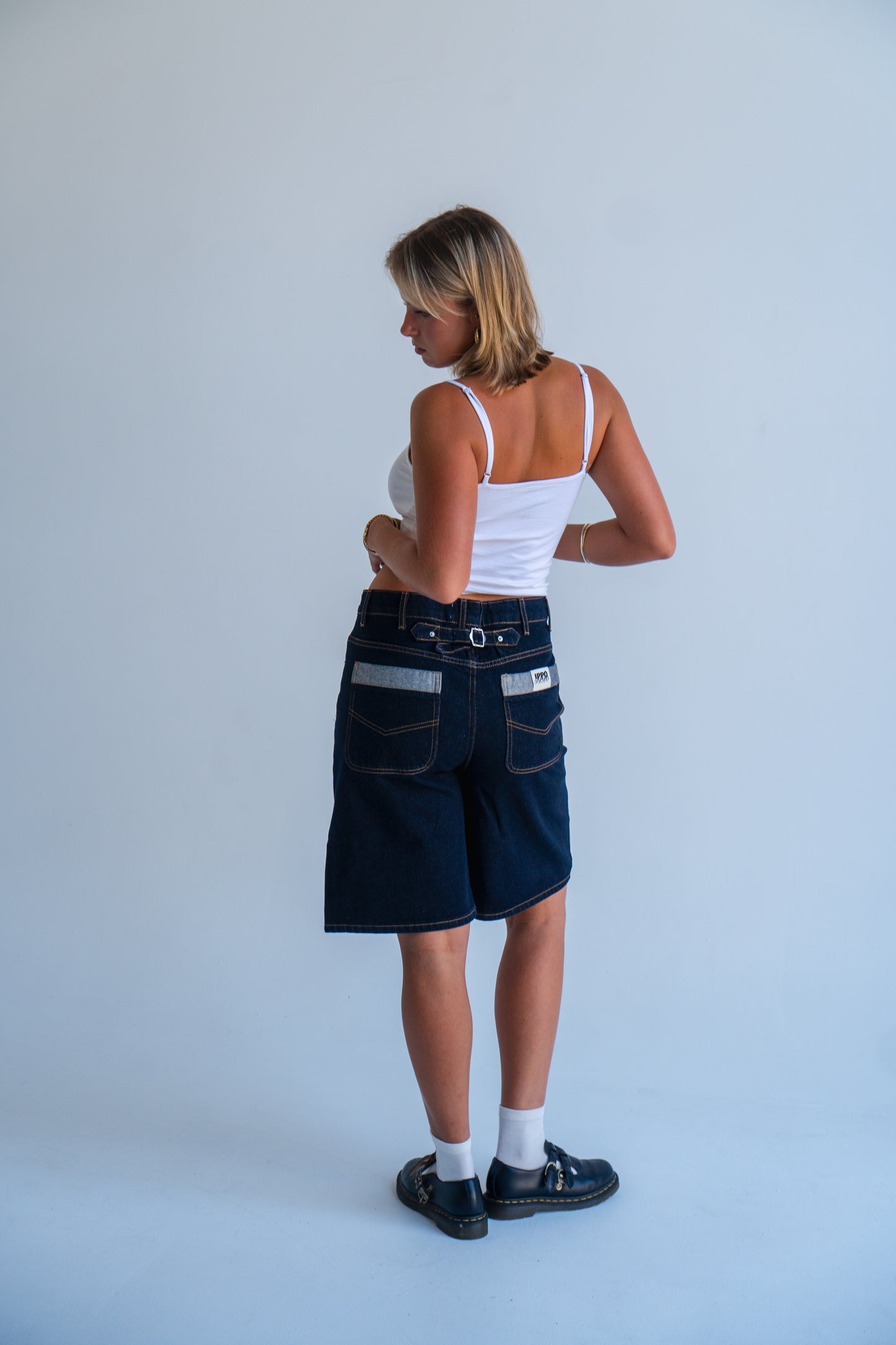 'Dylan' Raw Denim Shorts