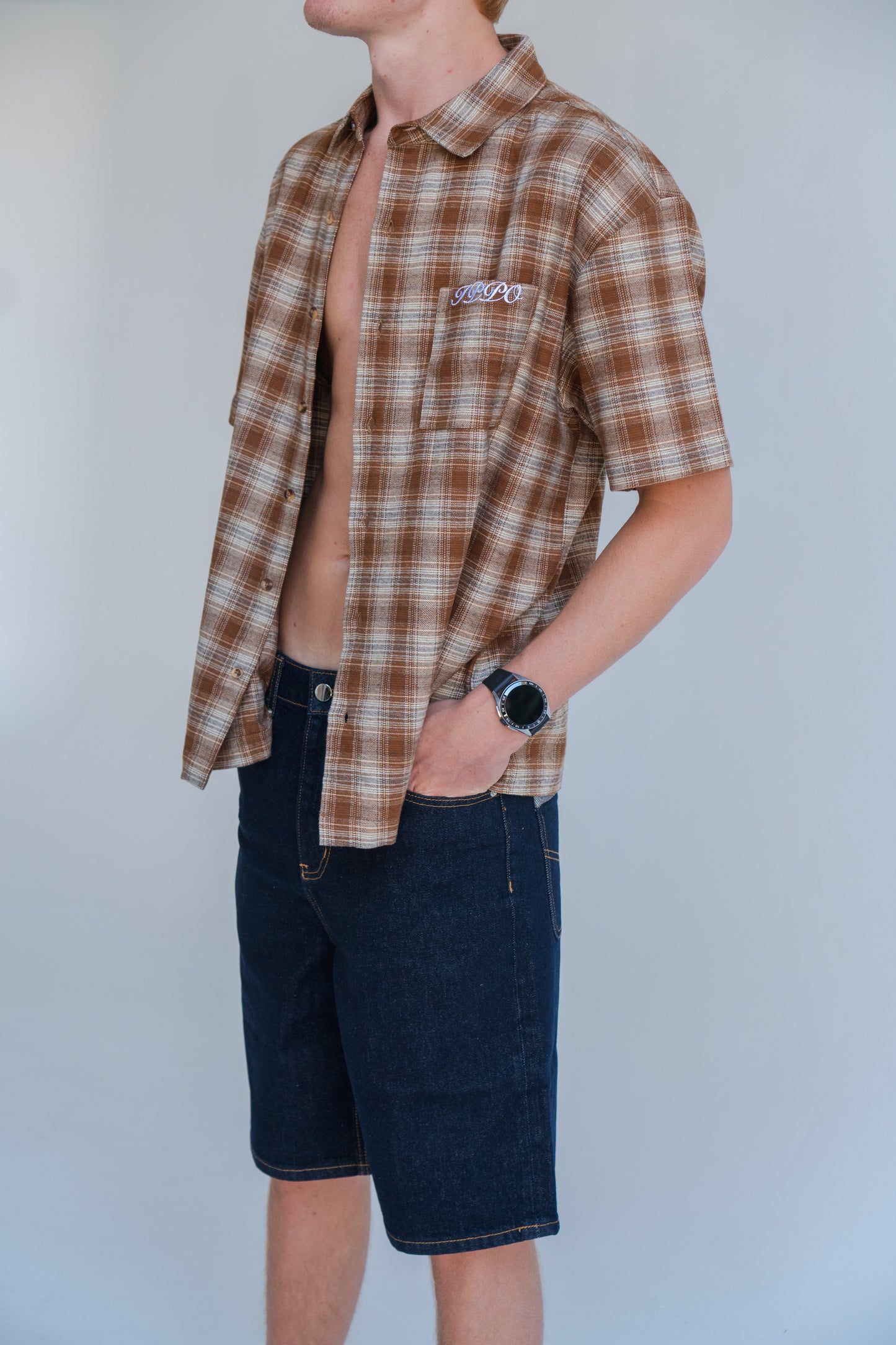 'Dylan' Raw Denim Shorts