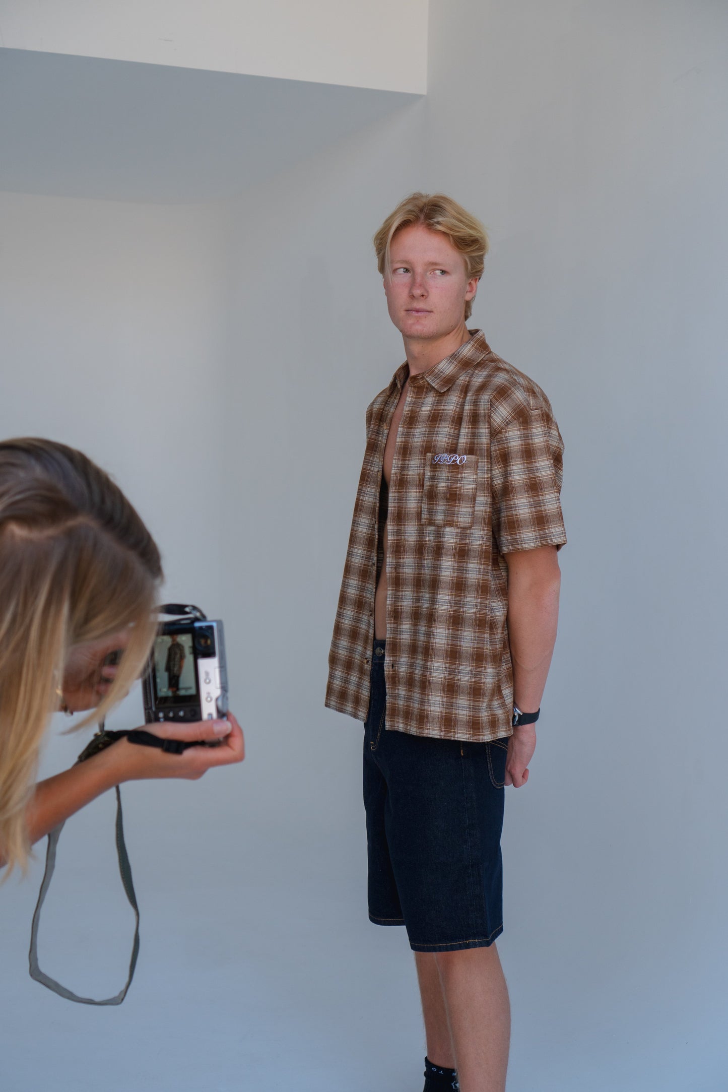 'Dylan' Raw Denim Shorts