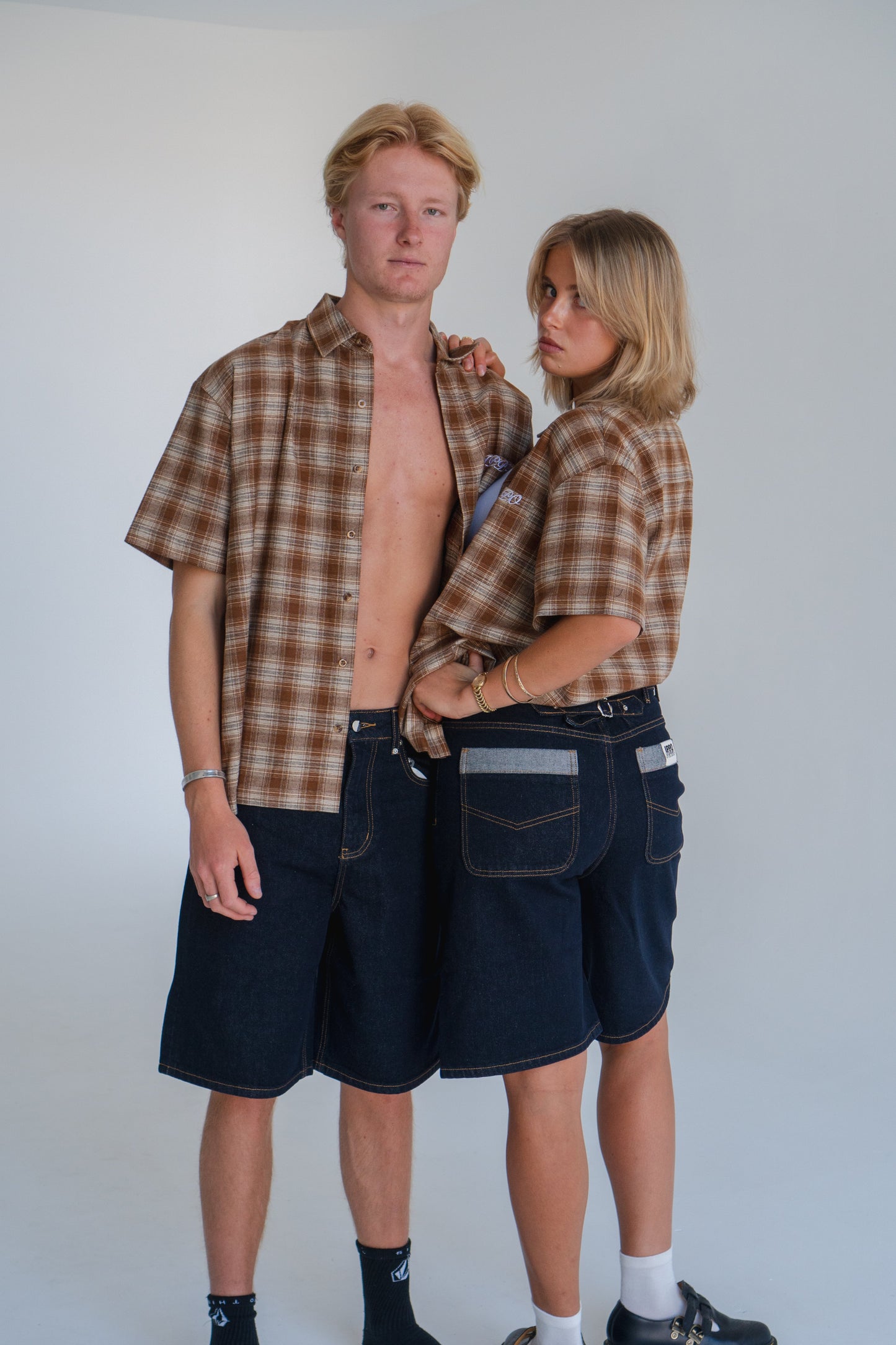 'Dylan' Raw Denim Shorts